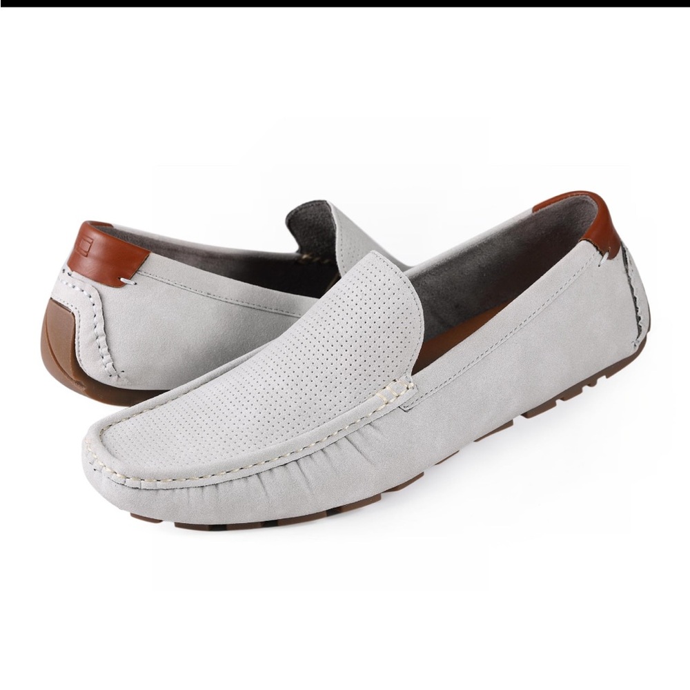 Tommy Hilfiger loafers Alvie size 11.5 light grey